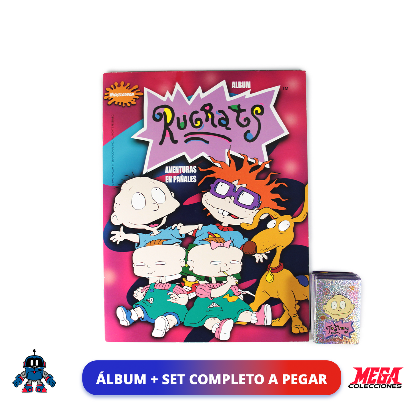 Álbum Rugrats (Reedición Salo) + Set completo a pegar