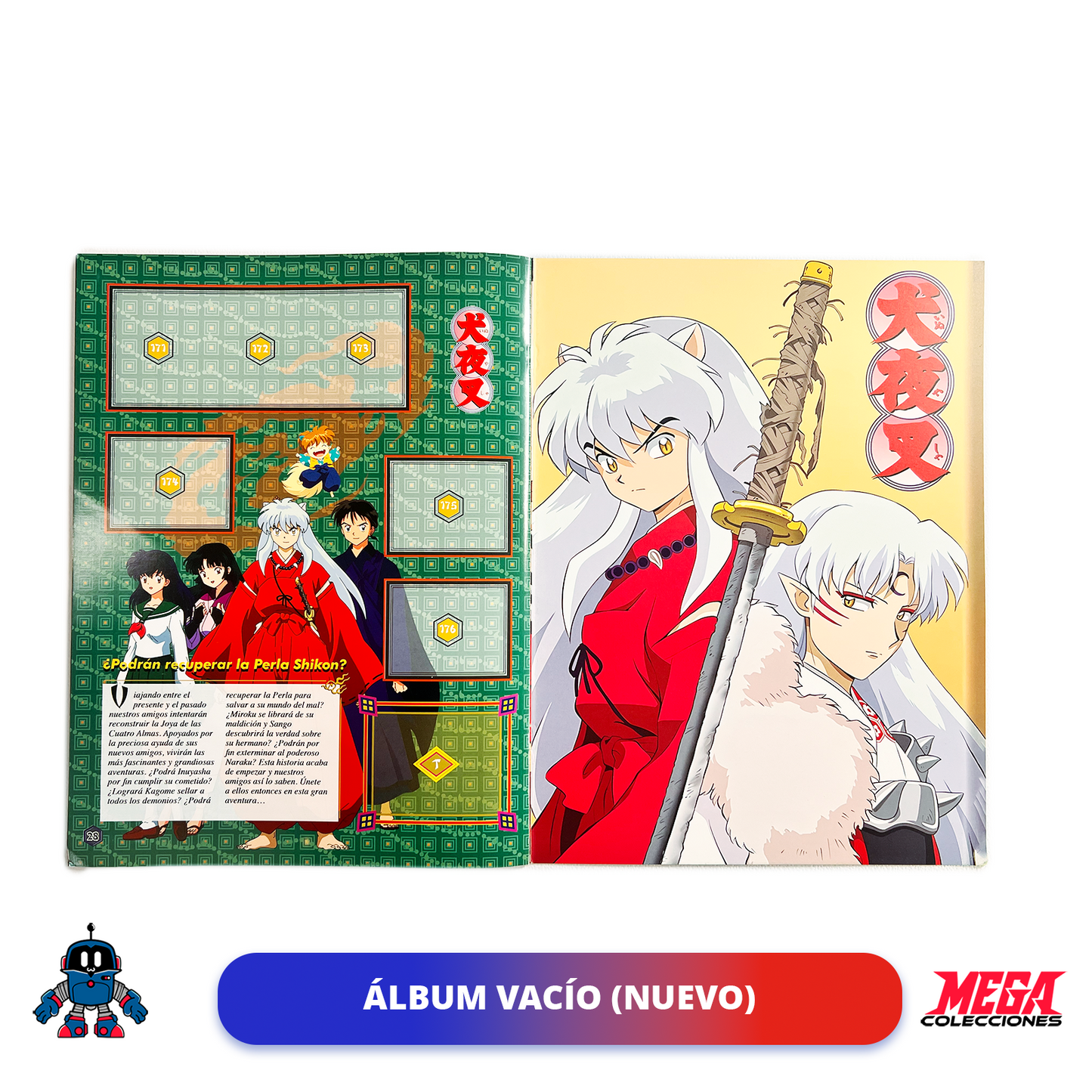 Álbum Inuyasha (Reedición Salo) + Set completo a pegar